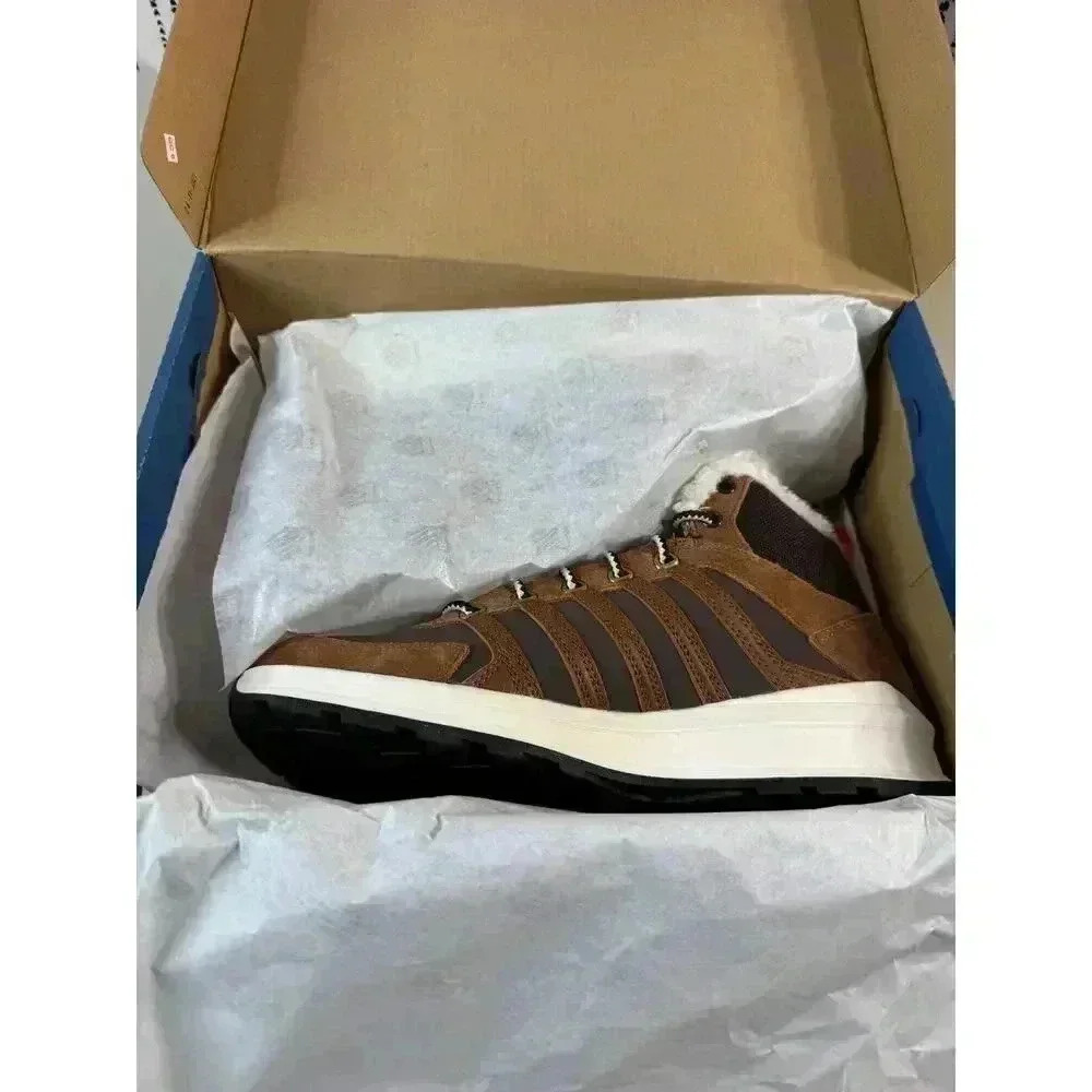 K-Swiss NWT Men’s Vista Trainer Mid Winter Sherpa Lined Size 8 Hike Outdoor Gorp - Picture 4 of 13